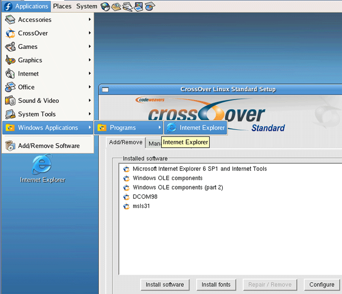 4.5 - CrossOver Office