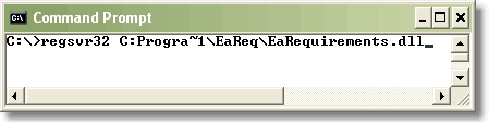 regsvr32