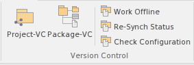 Part of the Configure ribbon in Sparx Systems Enterprise Architect.