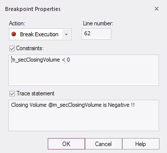There is more to breakpoints in Enterprise Architect
