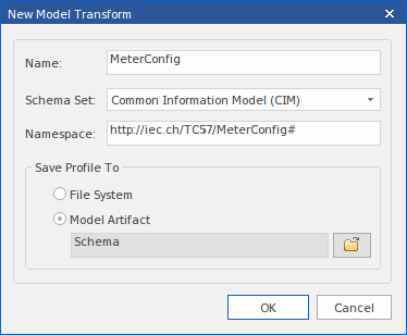 Transform profliles can be used to produce compliant sub models from a core model