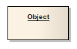 An Object element represents an Instance Specification on UML Object diagrams.