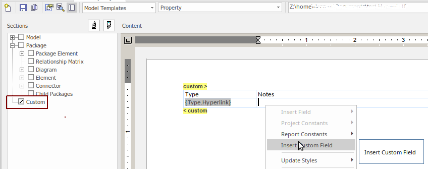 How To Define A Custom Sql Fragment Enterprise Architect User Guide