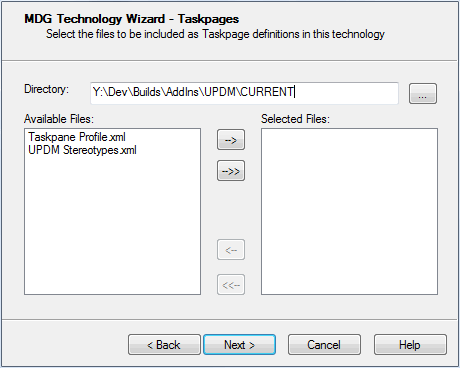 mdgwizardtaskpages