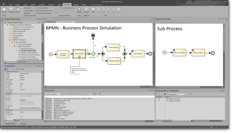 Enterprise Architect: Business Simulation