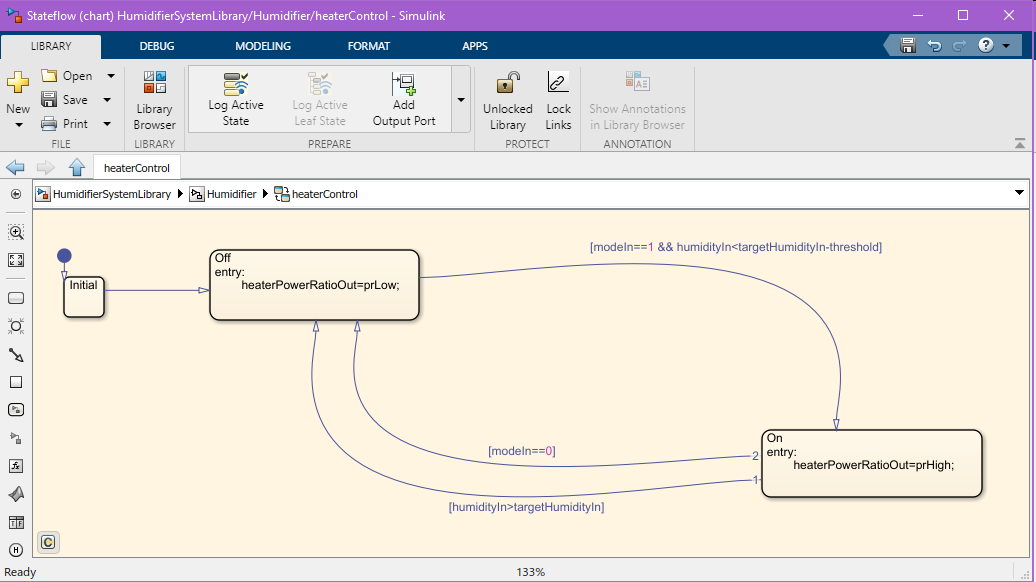 Integration with Stateflow in Enterprise Architect