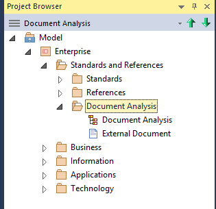 BABOK� Guide v3 Tutorial: Creating a Specific Model - Document Analysis package