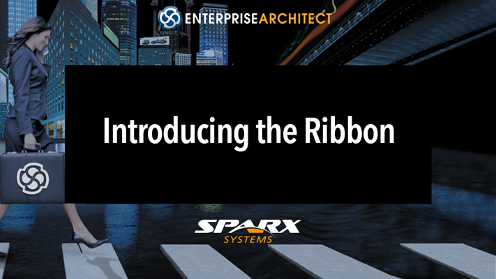 Introducing Enterprise Architect's Ribbon